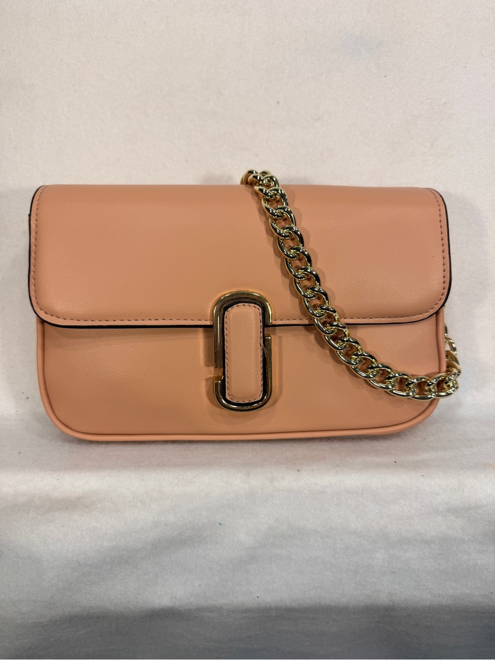 Marc Jacobs The J Marc Soft Shoulder Bag Rose Pink